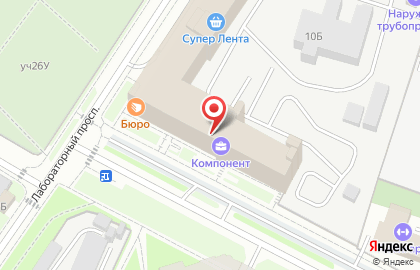 Гидростат на карте