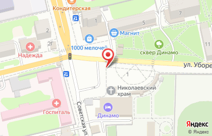Учебный центр Витязь в Тамбове на карте