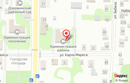 Единая дежурно-диспетчерская служба Муниципального района на улице К.Маркса на карте