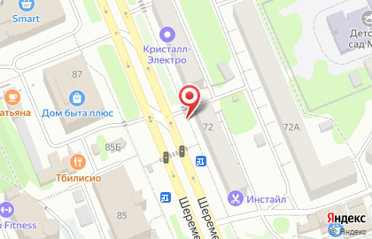 Киоск по продаже печатной продукции на Шереметевском проспекте на карте