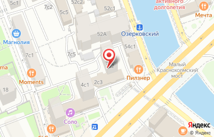 Песто кафе на Павелецкой на карте