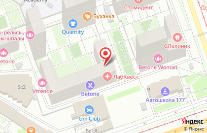 Центр иностранных языков Let`s go! на Красноказарменной улице на карте