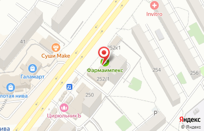 Магазин пива Пивная Лавка в Дзержинском районе на карте