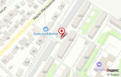 Киоск по продаже хлебобулочных изделий Хлебный рай в Центральном районе на карте