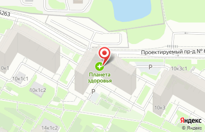 Аптека Планета здоровья на Челобитьевском шоссе на карте