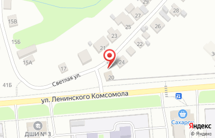 Автотехцентр Автосервис на Светлой улице на карте