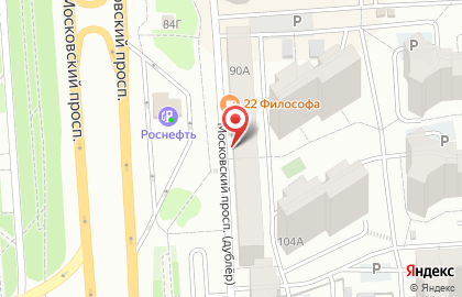 Магазин Красное & Белое в Воронеже на карте