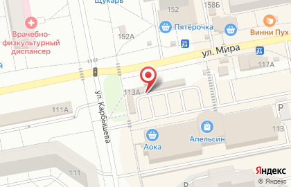 Салон цветов Елена в Центральном районе на карте