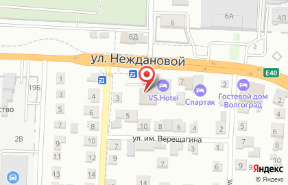 Автокомплекс в Ворошиловском районе на карте