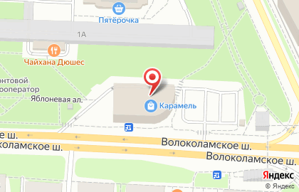 Туристическое агентство Pegas Touristik на Волоколамском шоссе на карте