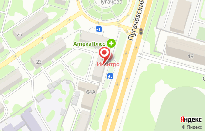 Магазин Дачный дом на Пугачевском тракте на карте