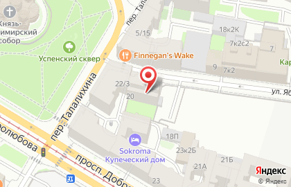 Банк Зенит в Санкт-Петербурге на карте