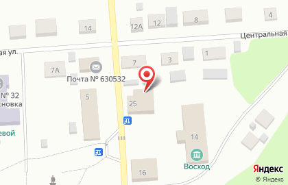 Продовольственный магазин Кубовинское сельское потребительское общество на Линейной улице на карте