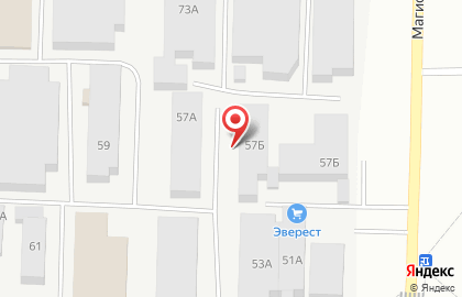 Рыбная база на Магистралиной улице на карте