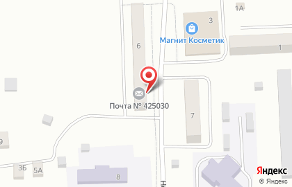 Почтовое отделение пгт. Приволжский на карте