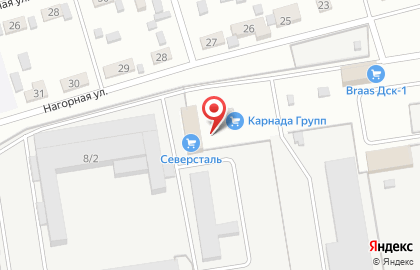ЗАО Стройматериалы на Нагорной улице на карте