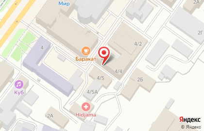 Гостиница Караван на проспекте Октября на карте