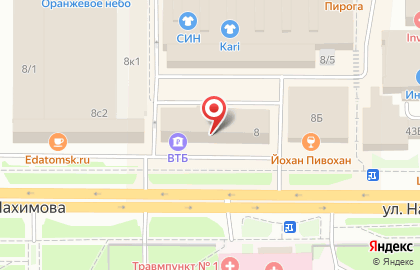 Магазин автотоваров Exist.ru на улице Нахимова на карте