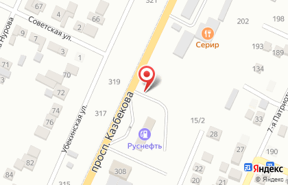 Бетонный завод Мари в Кировском районе на карте