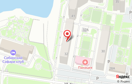 Оазис на улице Карамзина на карте