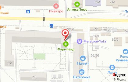 Магазин Горилка на улице Лизы Чайкиной на карте