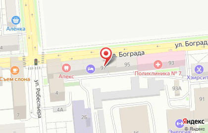 Красноярский региональный фонд поддержки патриотического воспитания Держава в Железнодорожном районе на карте
