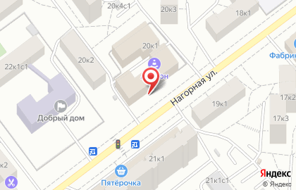 Капитал Инвест на Нагорной улице на карте