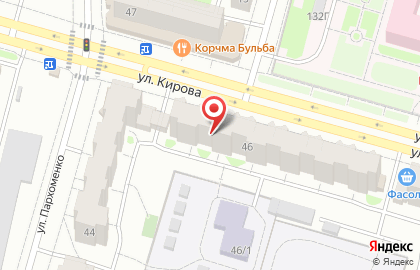 Салон тканей в Кировском районе на карте