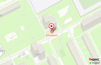 Стоматологическая клиника UNIDENT на Бухарестской улице на карте