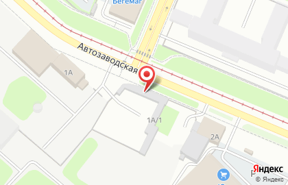 Компания по продаже кровельных и фасадных материалов Ладья на Автозаводской улице на карте