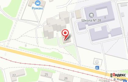 Детская библиотека №8 на проспекте Ленинского Комсомола на карте