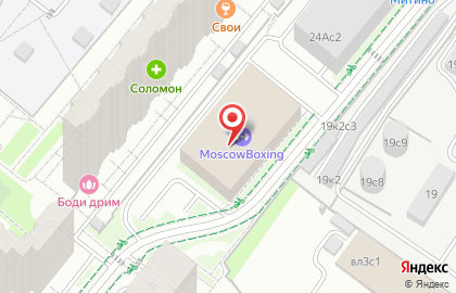 Студия СПА и массажа Xsize на метро Митино на карте