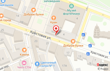 Винный магазин Виномания на Крестовой улице на карте