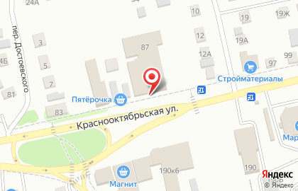 БМП Росток на Краснооктябрьской улице на карте
