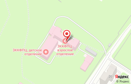 Забайкальский краевой клинический фтизиопульмонологический центр на Таежной улице на карте