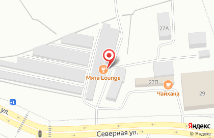 Центр паровых коктейлей Мята LOUNGE на Северной улице на карте