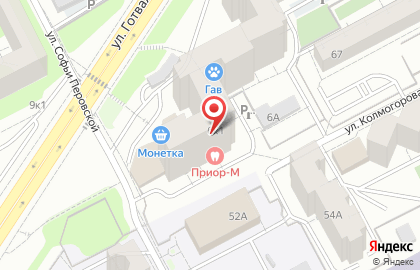 Ермолинские полуфабрикаты, ООО Исеть-торг, Верх-Исетский район на улице Готвальда на карте