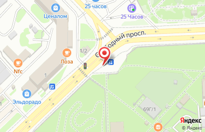 Сервисный центр Opticum на Свободном проспекте на карте
