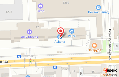 Салон ВиП-мебель в Центральном районе на карте