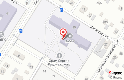 Банкомат СберБанк в Чите на карте