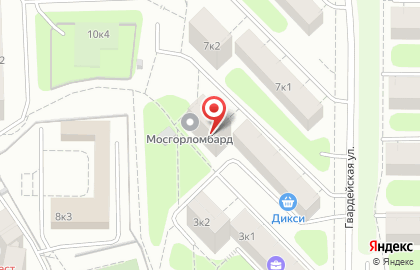 Мосгорломбард, ОАО на Кунцевской на карте
