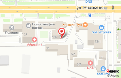 Ногтевая студия L.a.k. на улице Нахимова на карте