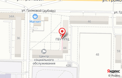 Психолого-педагогический центр в Комсомольском районе на карте