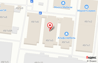 АБмебель на площади Сибиряков-Гвардейцев на карте