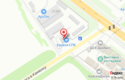 Строительно-торговая компания Кровля СПб на Выборгском шоссе на карте