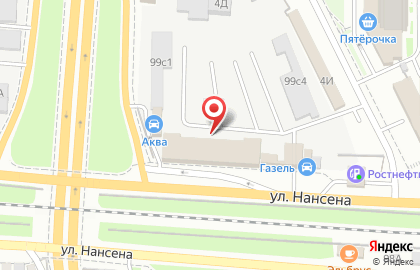 Дизель Центр Bosch, ООО Донснабавто на улице Нансена на карте