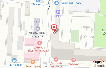 Курьерская служба Мэйджор Экспресс на Степана Разина на карте