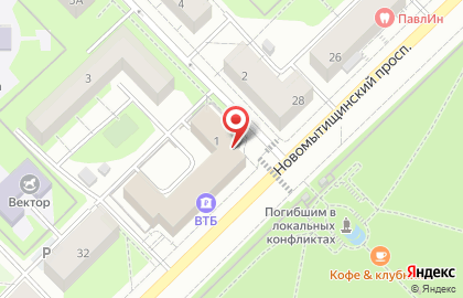 Sever.studio на Новомытищинском проспекте на карте