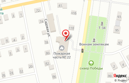 Пожарная часть №22 в Ижевске на карте