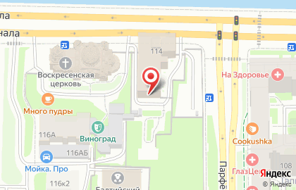 Дорожный Центр Научно-технический Информации Октябрьской Железной Дороги на карте
